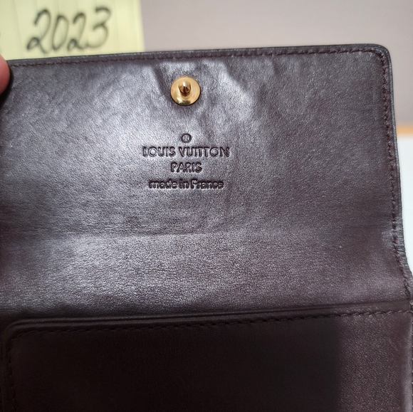 ❌SOLD❌ Louis Vuitton Monogram Vernis Elise Compact Wallet - Picture 3 of 12